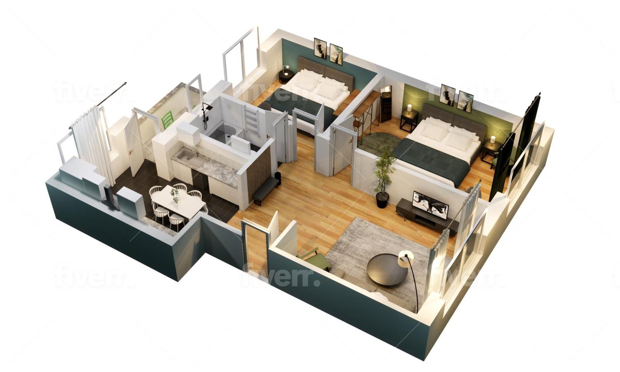 Olive Apartments - 2X Kingsize Betten - Sehr Zentral Леверкузен Екстериор снимка