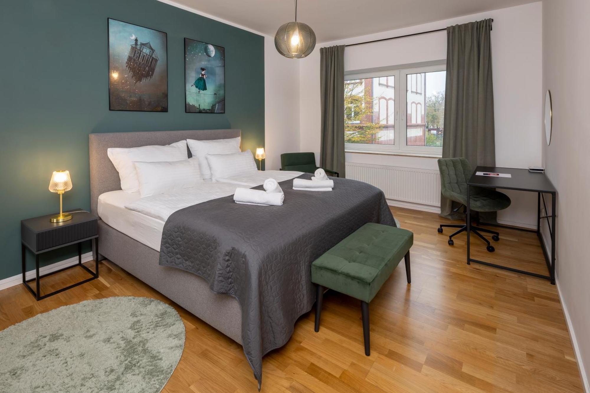 Olive Apartments - 2X Kingsize Betten - Sehr Zentral Леверкузен Екстериор снимка